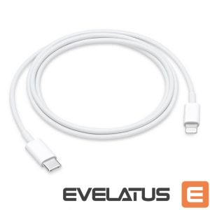 Kabelis Apple  Apple cable USB-C - Lightning 1m white (MUQ93ZM/A) 