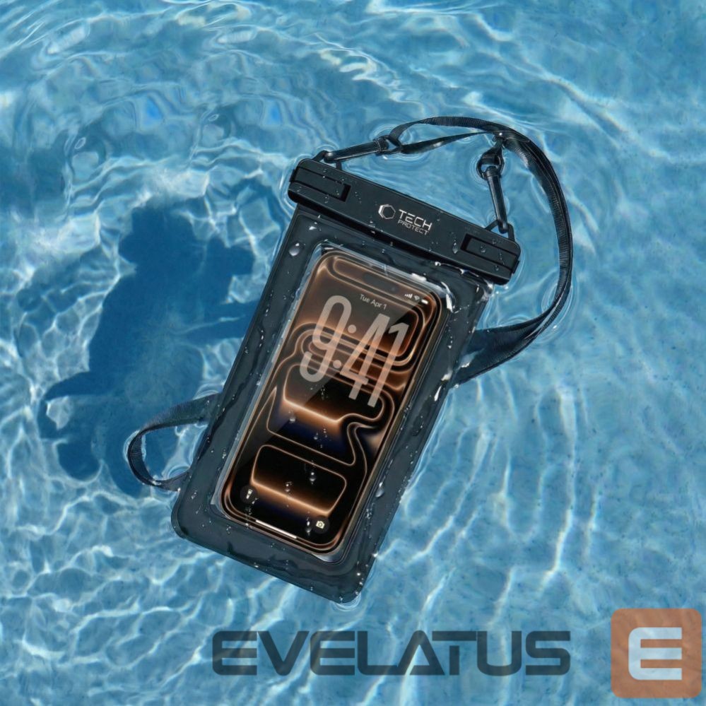 Kitos prekės Tech-Protect Tech-Protect UWC7 Waterproof Case 6.9" - Black
