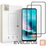 Kitos prekės Tech-Protect  Tech-Protect Glass Fit+ 2-Pack Tempered Glass for Motorola Moto G57 / G57 Power / G67 Power - Black 