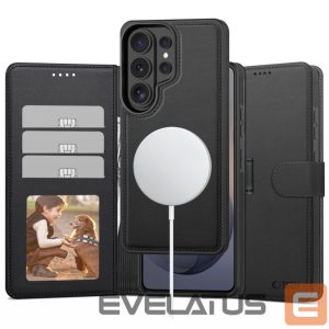 Kitos prekės Tech-Protect  Tech-Protect Wallet MagSafe Case for Samsung Galaxy S26 Ultra - Matte Black 