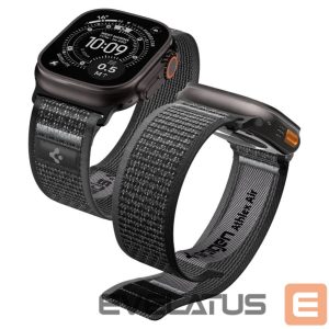 Kitos prekės Spigen  Spigen Athlex Air 2 Strap for Apple Watch 44/45/46/49mm - Black and Gray 