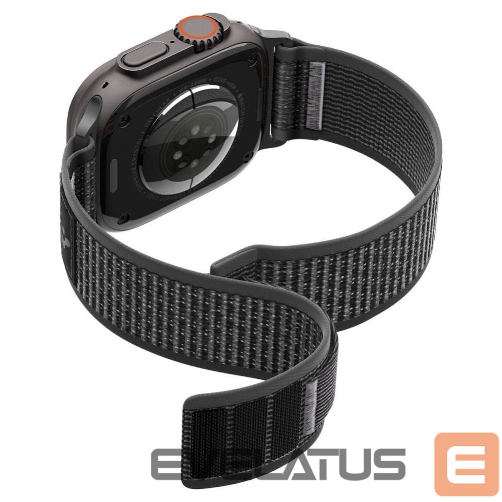 Kitos prekės Spigen Spigen Athlex Air 2 Strap for Apple Watch 44/45/46/49mm - Black and Gray