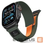 Kitos prekės Tech-Protect  Tech-Protect Nylon Elite Strap for Apple Watch 44/45/46/49 mm - Green/Orange 