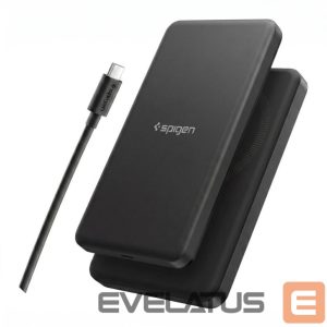 Kitos prekės Spigen  Spigen Essential EA2205MQ 5000MAH 22.5W QI2 Power Bank - Black 