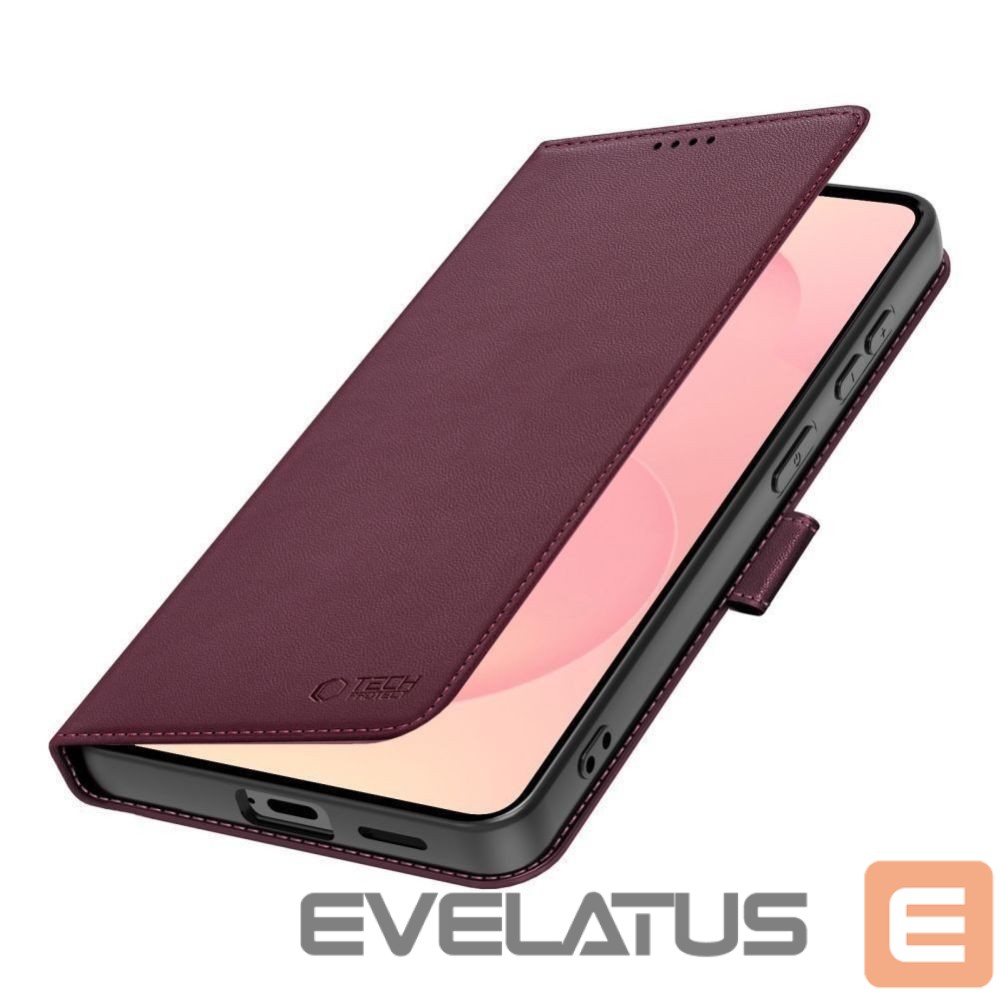 Kitos prekės Tech-Protect Tech-Protect Wallet Case for Samsung Galaxy A27 5G - Burgundy
