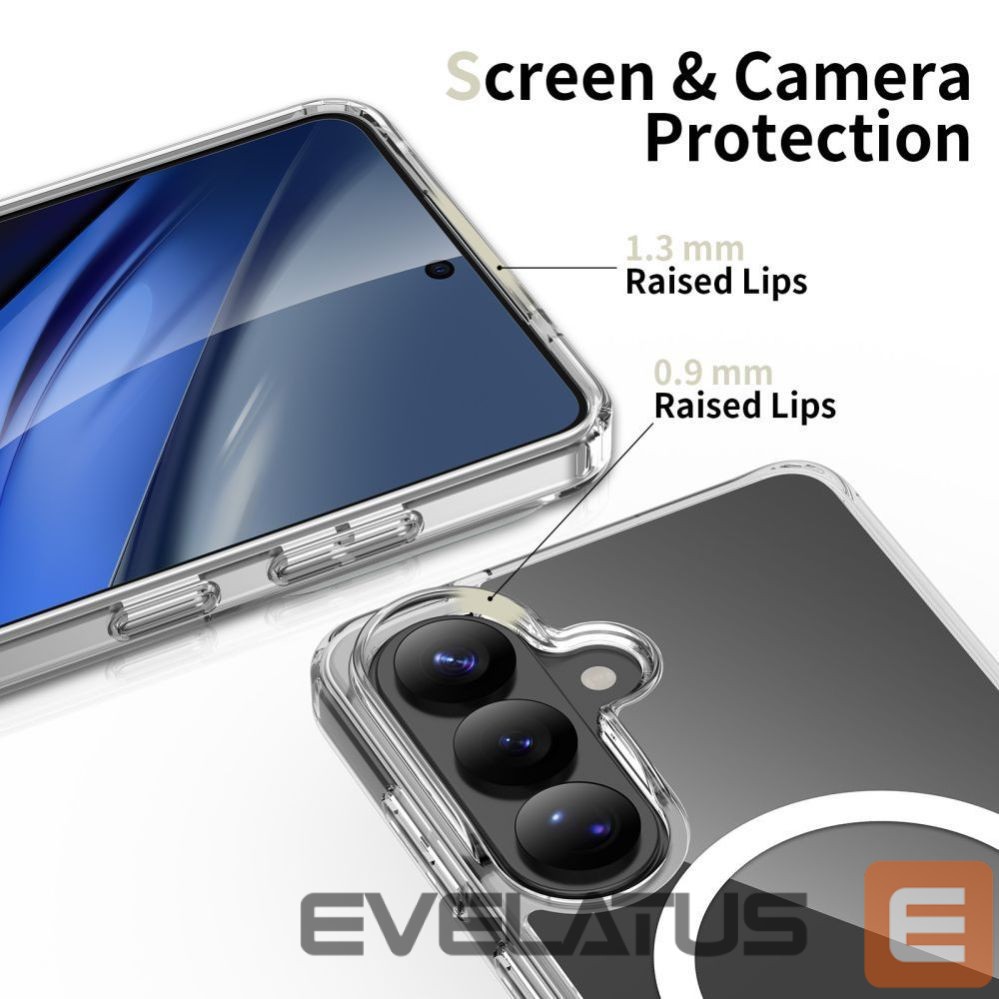 Kitos prekės Tech-Protect Tech-Protect FlexAir Hybrid MagSafe Case for Samsung Galaxy A27 5G - Transparent