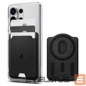 Kitos prekės Spigen  Spigen Urban Fit MagSafe Magnetic Phone Wallet - Black 