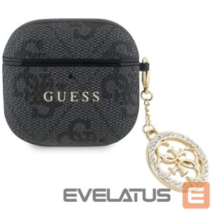 Kitos prekės Guess  Guess 4G Strass Charm Case for AirPods 4 - Black 