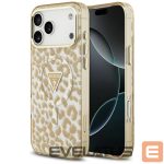 Kitos prekės Guess  Guess Leopard Glitter MagSafe Case for iPhone 17 Pro Max - Brown 