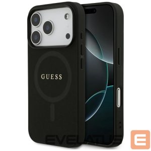 Kitos prekės Guess  Guess Saffiano Classic Logo MagSafe Case for iPhone 17 Pro - Black 