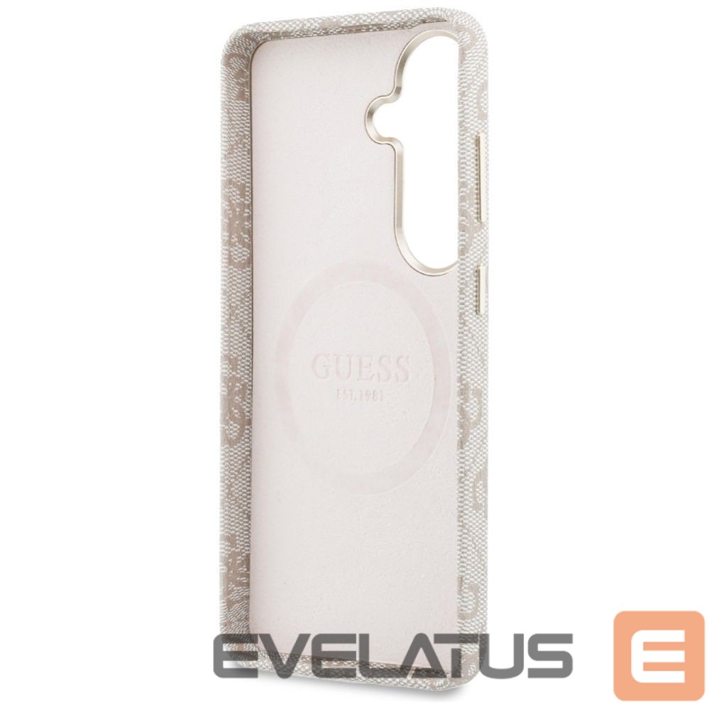 Kitos prekės Guess Reinforced full-screen tempered glass 3mk HardGlass Max Black for Samsung Galaxy S24+