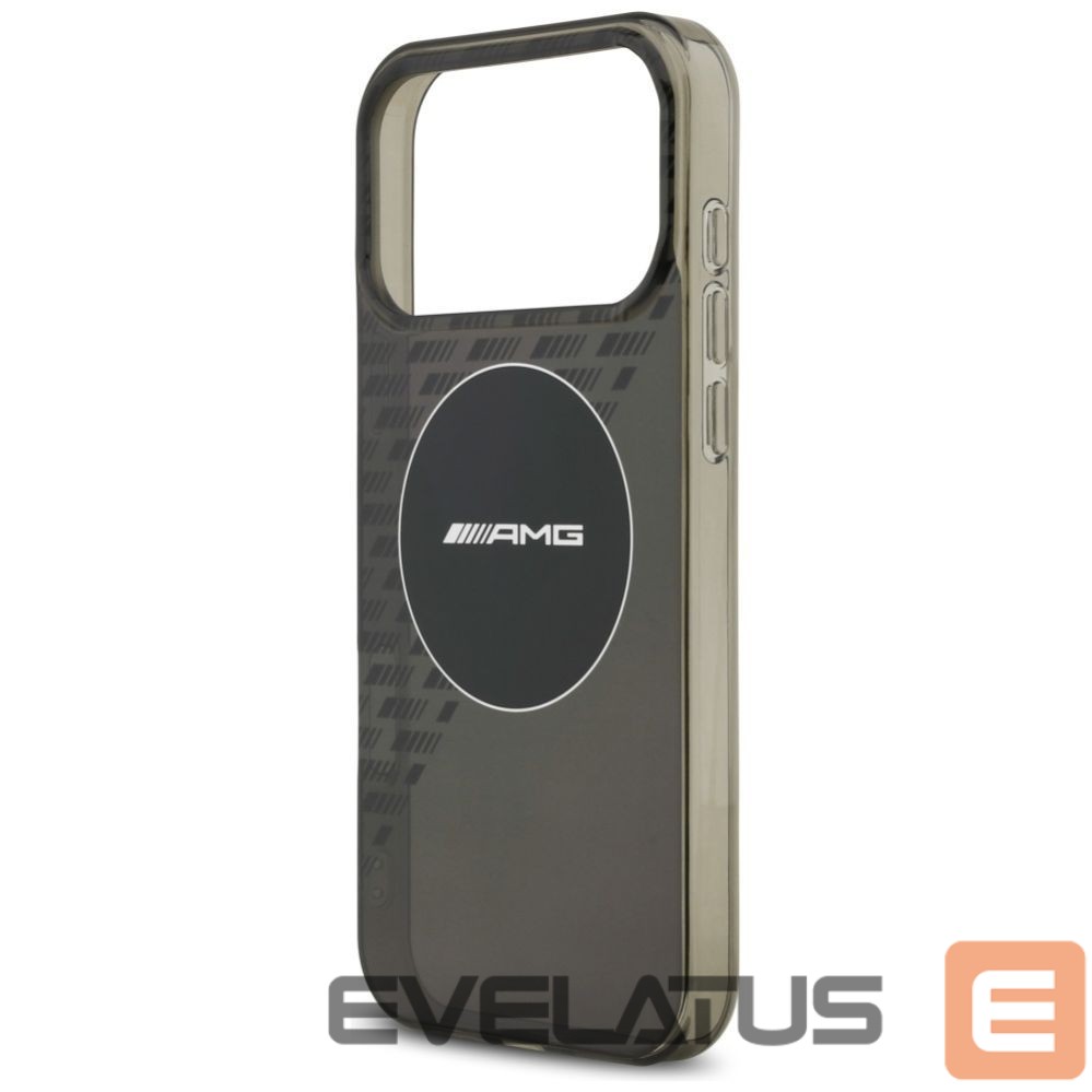 Kitos prekės Mercedes-Benz AMG Double Layer Transparent Smocked MagSafe Case for iPhone 17 Pro Max - Black