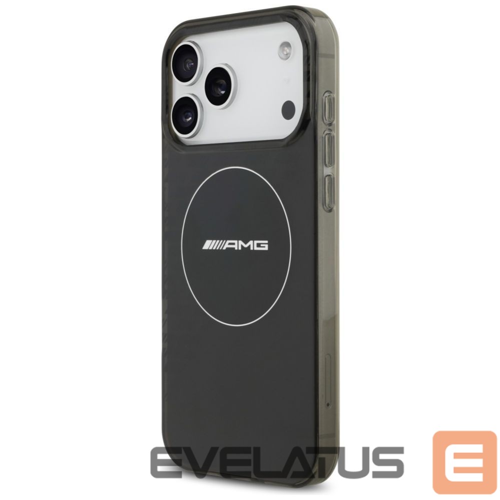 Kitos prekės Mercedes-Benz AMG Double Layer Transparent Smocked MagSafe Case for iPhone 17 Pro Max - Black