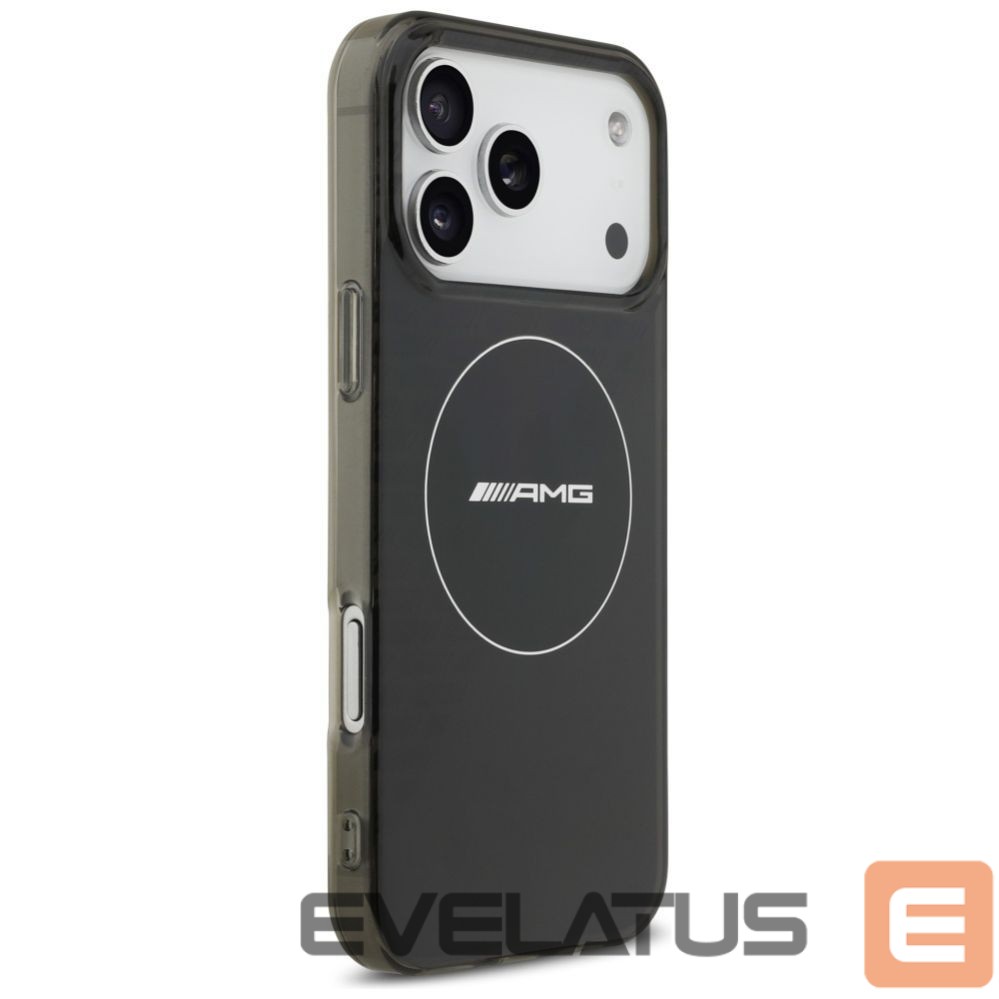 Kitos prekės Mercedes-Benz AMG Double Layer Transparent Smocked MagSafe Case for iPhone 17 Pro Max - Black