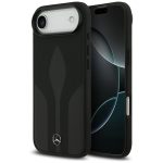 Kitos prekės Mercedes-Benz  Mercedes Leather The Move MagSafe case for iPhone 17 Air - black 