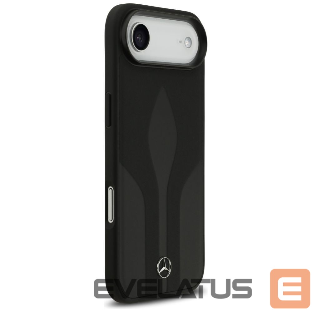Kitos prekės Mercedes-Benz Mercedes Leather The Move MagSafe case for iPhone 17 Air - black