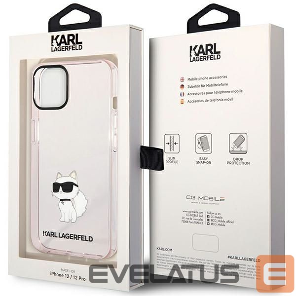 Kitos prekės Karl Lagerfeld Karl Lagerfeld Saffiano Karl Head Book Cover for iPad Pro 11" - Black