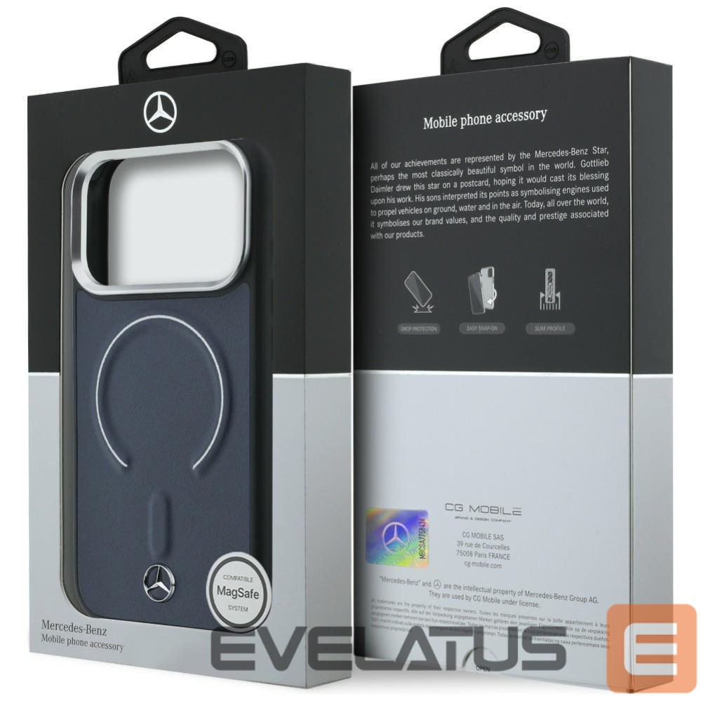 Kitos prekės Mercedes-Benz 3mk Fortis MagCase for Samsung Galaxy S24 Ultra - black