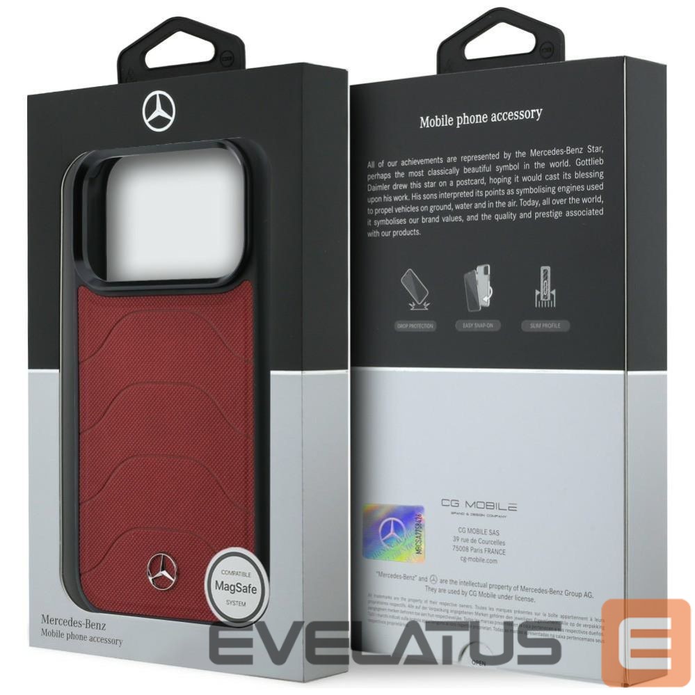 Kitos prekės Mercedes-Benz 3mk Fortis MagCase for Samsung Galaxy S24 Ultra - black