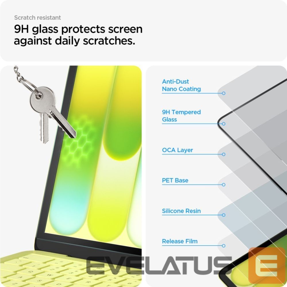 Kitos prekės Spigen 3mk Watch Protection FlexibleGlass hybrid glass for Garmin Forerunner 70/ 170/ 170 Music