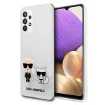 Nugarėlės dėklai Karl Lagerfeld  Karl Lagerfeld KLHCA32CKTR A326 A32 5G hardcase Transparent Karl & Choupette 