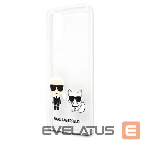 Nugarėlės dėklai Karl Lagerfeld Karl Lagerfeld KLHCA32CKTR A326 A32 5G hardcase Transparent Karl & Choupette