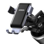Automatinis laikiklis Ugreen  Car Phone Holder - Round Grid Ugreen LP274 - Gray 