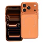 Nugarėlės dėklai OEM - Case for iPhone 17 AIR Make 17 compatible with MagSafe orange 