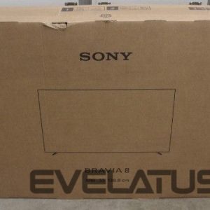 Televizoriai Sony  K55XR80PAEP Bravia 8 | 55 | Smart TV | Google TV | 4K UHD | Black | DAMAGED PACKAGING, MISSING INNERT PACKAGING 