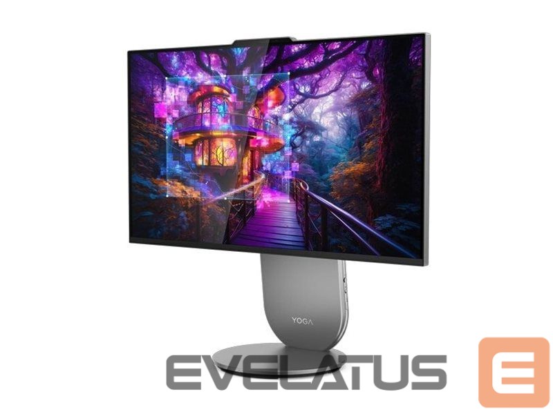 Asmeninis kompiuteris Lenovo Yoga AIO 9 27IAH10 27 QHD ULT7-255H/16GB/1TB/Intel Arc 140T/WIN11 Home/Nordic kbd/Luna Grey/2Y Warranty | Yoga | 27IAH10 | Desktop | AIO | 27 " | Inte Core Ultra 7 | 255H | 16 GB | Soldered LPDDR5x | 1000 GB | Intel Arc GPU | English | Windows 11 Home | Warranty 24 month(s)