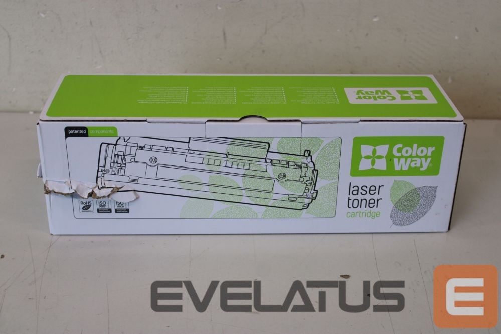 Eksploatacinės medžiagos spausdintuvams ColorWay SALE OUT. Toner Cartridge | Black | DAMAGED PACKAGING