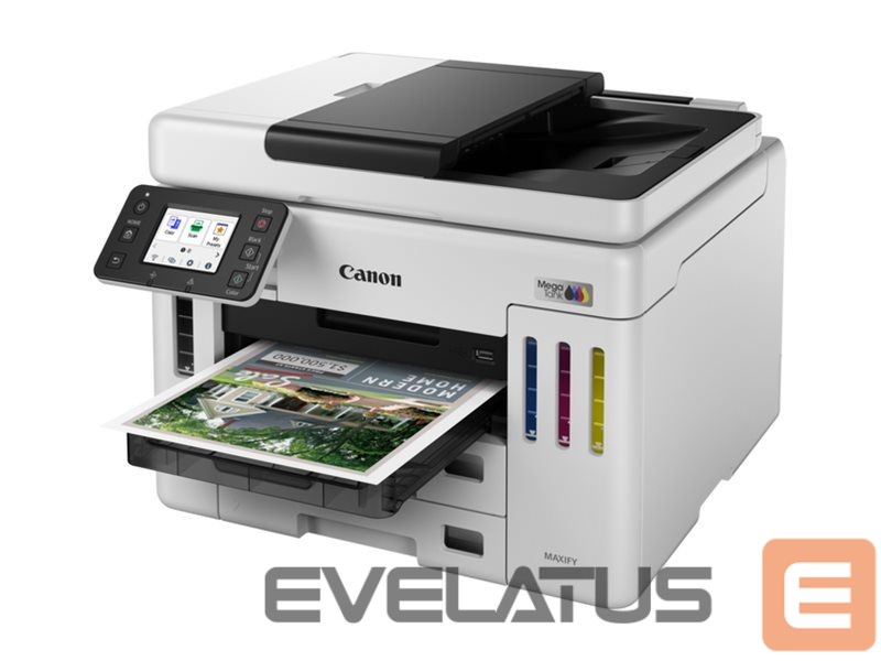 Spausdintuvai Canon | MAXIFY GX7150 | Multifunction printer | Ink-jet | Colour | A4 | Wi-Fi | White