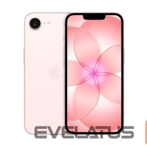 Išmanusis telefonas Apple  | iPhone 17e | Soft Pink | 6.1 " | 2532 x 1170 pixels | A19 | Internal RAM 8 GB | 256 GB | Dual SIM | Nano SIM | 4G | 5G | Main camera resolution 48 MP | iOS | Secondary camera resolution 12 MP | 26 