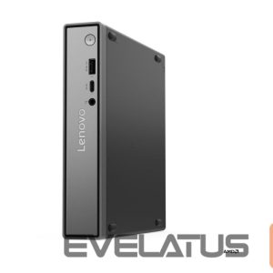 Asmeninis kompiuteris Lenovo  ThinkCentre neo 55q Gen 6 AMD R5 220/16GB/512GB/AMD Radeon 740M/WIN11 Pro/ENG kbd/Black/3Y Warranty | 