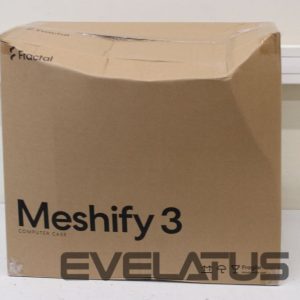 Kompiuterio dėžė Fractal Design  SALE OUT.  Meshify 3 Ambience Pro RGB Black TG | SALE OUT. SALE OUT.  Meshify 3 | Ambience Pro RGB Black TG Light Tint | ATX | DAMAGED PACKAGING, DAMAGED PAINT ON TOP 