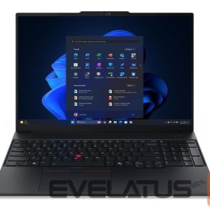 Nešiojamas kompiuteris Lenovo  ThinkPad E16 G3 Intel | Black | 16 " | IPS | WUXGA | 1920 x 1200 pixels | Anti-glare | Intel Core Ultra 5 | 228V | 32 GB | Soldered LPDDR5X | Solid-state drive capacity 512 GB | Intel Arc Graphics 130V | Windows 11 Pro | 802.11ax | Bluetooth version 5.3 | Keyboard language English | Keyboard backlit | Warranty 36 month(s) | Battery warranty 12 month(s) 