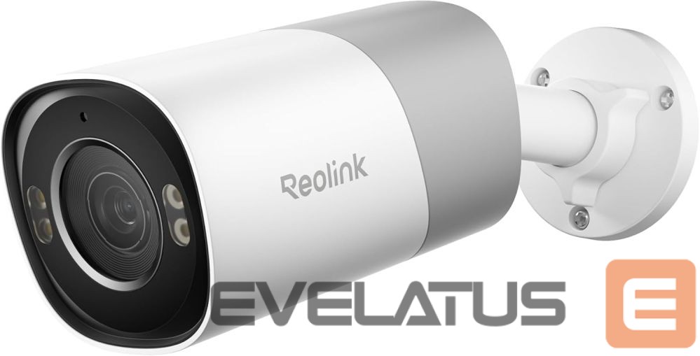 Internetinė kamera Reolink | 4K Smart PoE Camera with ColorX Night Vision | RP-PCB8M | Bullet | 8 MP | 2.8mm/F1.6 | IP67 | H.265/H.264 | MicroSD card slot, max. 512GB