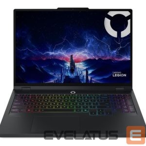 Nešiojamas kompiuteris Lenovo  Legion Pro 5 16IAX10H Intel | Eclipse Black | 16 " | OLED | WQXGA | 2560 x 1600 pixels | Glossy | Intel Core Ultra 9 | 275HX | 32 GB | SODIMM DDR5 | Solid-state drive capacity 1000 GB | NVIDIA GeForce RTX 5070 Ti | GDDR7 | 12 GB | Windows 11 Home | 802.11ax | Bluetooth version 5.2 | Keyboard language English | Keyboard backlit | Warranty 24 month(s) | Battery warranty 12 month(s) 