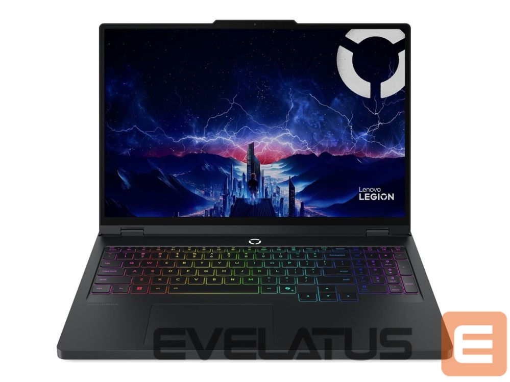 Nešiojamas kompiuteris Lenovo Legion Pro 5 16IAX10H Intel | Eclipse Black | 16 " | OLED | WQXGA | 2560 x 1600 pixels | Glossy | Intel Core Ultra 9 | 275HX | 32 GB | SODIMM DDR5 | Solid-state drive capacity 1000 GB | NVIDIA GeForce RTX 5070 Ti | GDDR7 | 12 GB | Windows 11 Home | 802.11ax | Bluetooth version 5.2 | Keyboard language English | Keyboard backlit | Warranty 24 month(s) | Battery warranty 12 month(s)