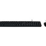 Kompiuterio klaviatūra Acer  Combo 100, AKW900 + AMW920 | Keyboard and Mouse Set | Wired | Mouse included | US International | Black | Retail Pack 
