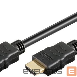 Monitoriaus priedas Goobay  80102 HDMI High‑Speed Cable with Ethernet | Soft | 1.5 m 