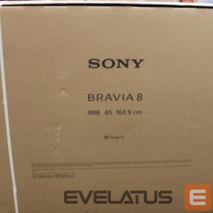 Televizoriai Sony  SALE OUT.  K65XR80P Bravia 8 65" (164cm) 4K Ultra HD Smart Google OLED TV |  K65XR80PAEP | 65 | Smart TV | Google TV | 4K UHD | Black | DAMAGED PACKAGING 