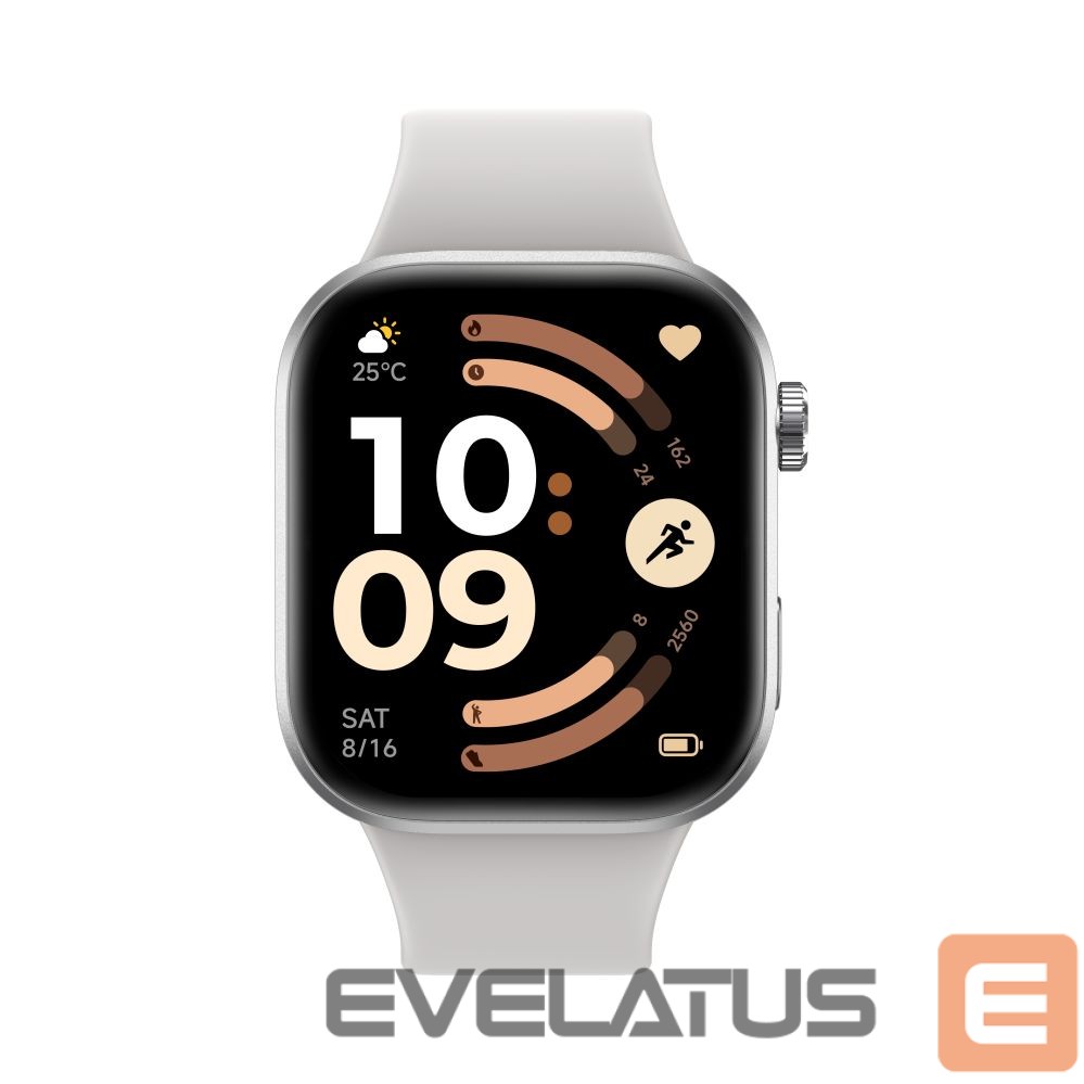 Išmanusis laikrodis Xiaomi REDMI Watch 6 | Smart watch | GPS (satellite) | AMOLED | 2.07" | Waterproof | Silver Gray
