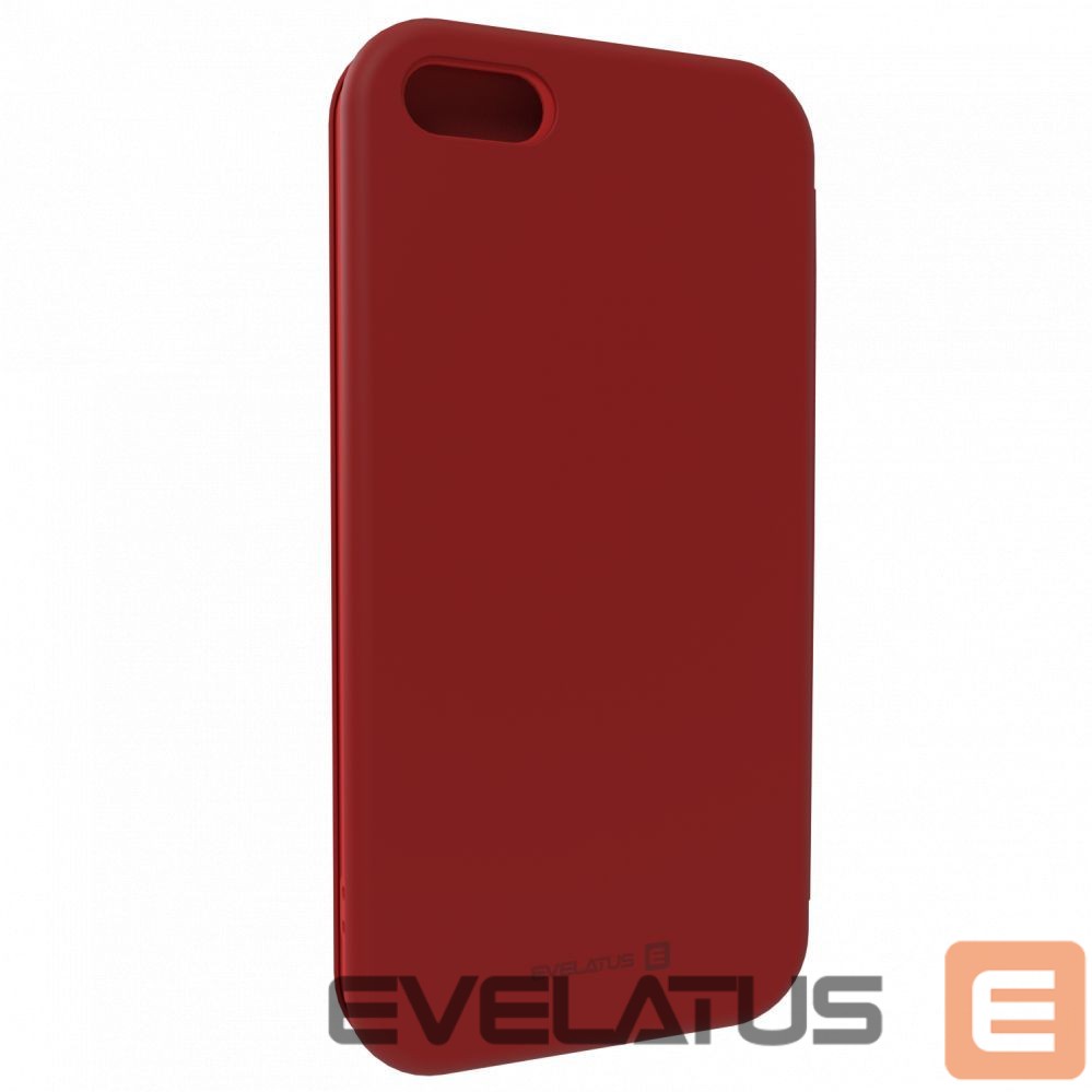 Knygos tipo dėklas dėklai Evelatus Apple iPhone 5/5s/SE Book Case Wine Red