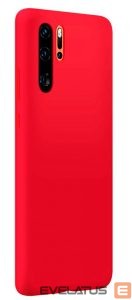 Nugarėlės dėklai Evelatus Huawei P30 Pro Premium Soft Touch Silicone Case Red