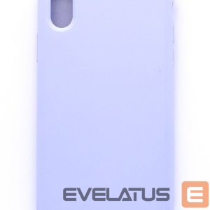 Nugarėlės dėklai Evelatus Apple iPhone Xs Premium Soft Touch Silicone Case Lilac Purple