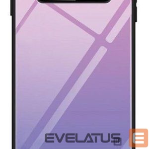 Nugarėlės dėklai Evelatus Samsung Galaxy J6 2018 Gradient Glass Case 2 Bubble Gum
