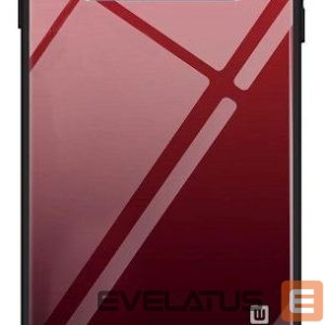 Nugarėlės dėklai Evelatus Samsung Galaxy J4 Plus 2018 Gradient Glass Case 5 Passion