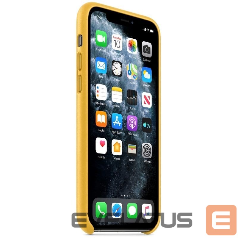 Nugarėlės dėklai Apple - iPhone 11 Pro Leather Case MWYA2ZM/A Meyer Lemon