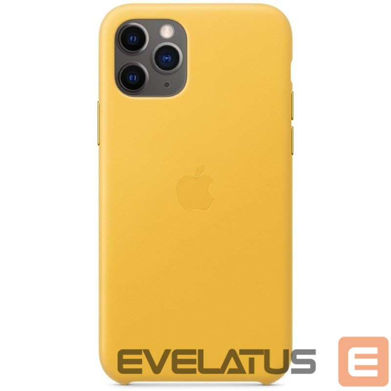 Nugarėlės dėklai Apple - iPhone 11 Pro Leather Case MWYA2ZM/A Meyer Lemon